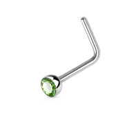 Piercing do nosu s kamínkem - N086