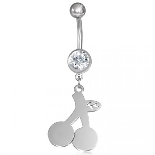Piercing do pupíku třešeň - PDP155