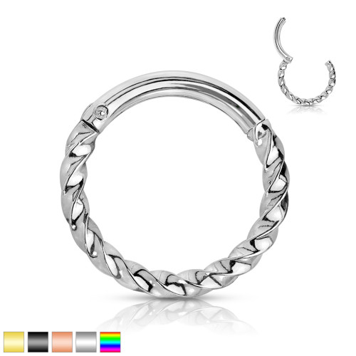 Piercing segment otevírací twist - N090