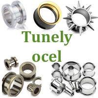 Tunely - chirurgická ocel