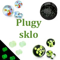 Plugy - sklo